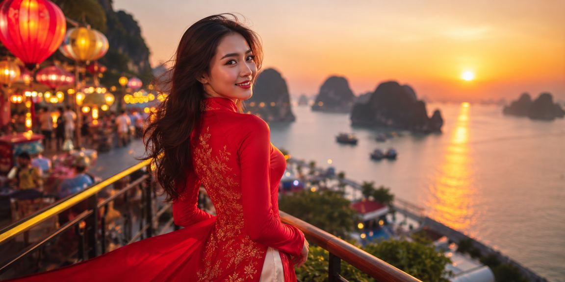 Người dùng trải nghiệm app d26 tại Hạ Long